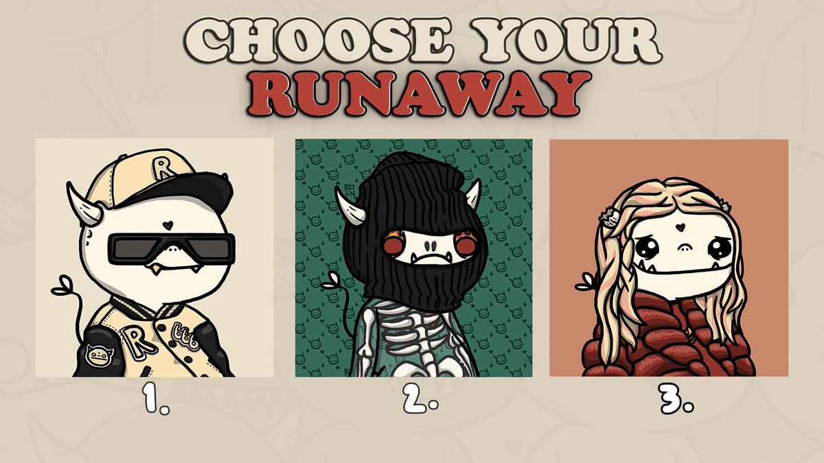 You open up your Trunk… 

Which one are you choosing: 1, 2, or 3? 😈