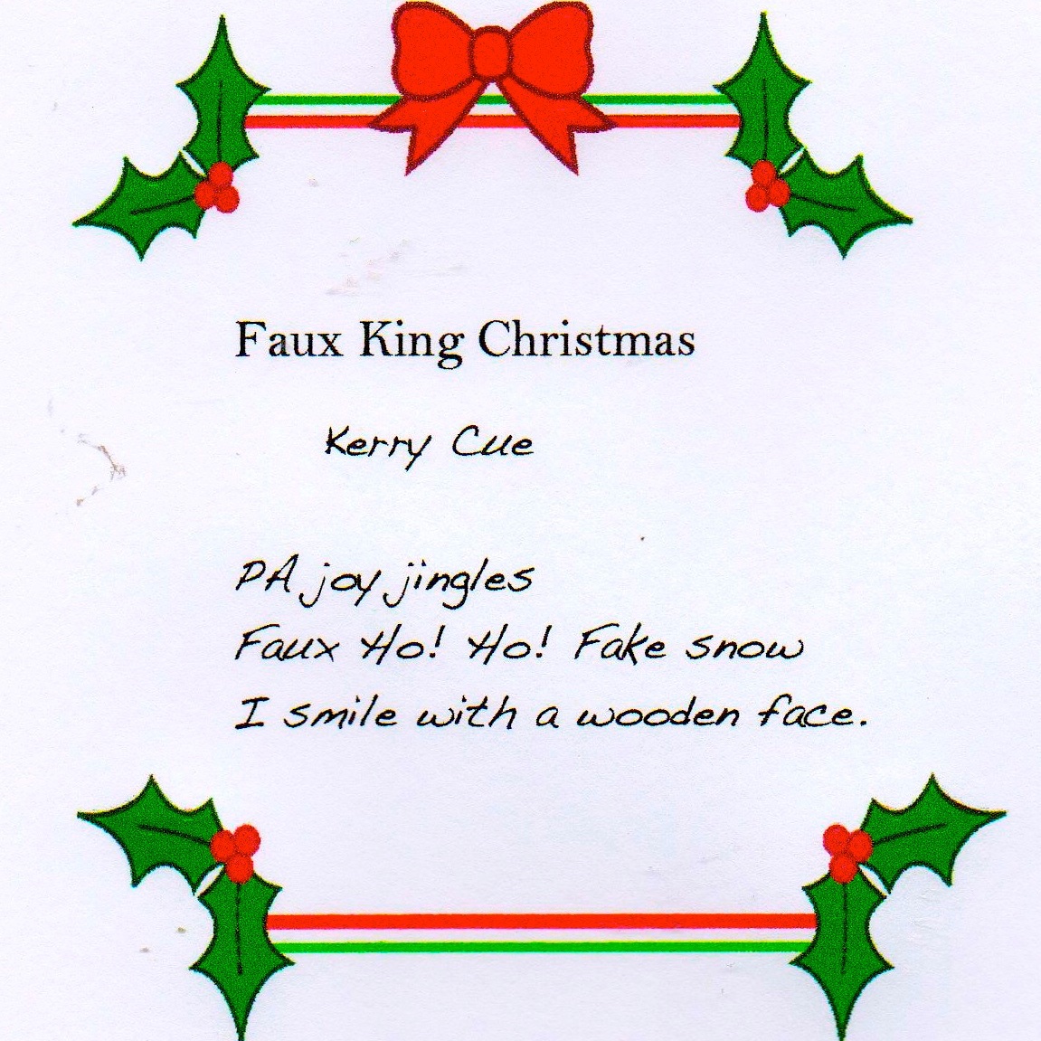 PoliceBizz's tweet image. Christmas in Australia. What can I say?
kerrycue.com/2022/12/02/fau… #XMAS2022 #Christmastime #haiku #SantaClaus #FrostytheSnowman