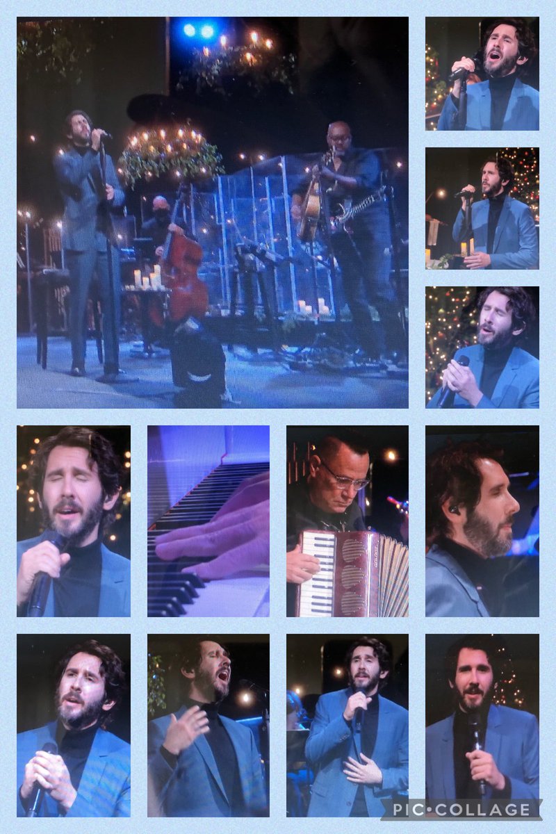 suzannede4's tweet photo. #FBF #christmaslivestream ๐๐ผJosh pic for the day ๐ผ๐ It was a very entertaining show back in 2020. โฆ@joshgrobanโฉ thank you for answering my question. I saved that video! ๐๐๐#Alvin ๐ฟ๏ธ https://t.co/LKfXiVM9JH