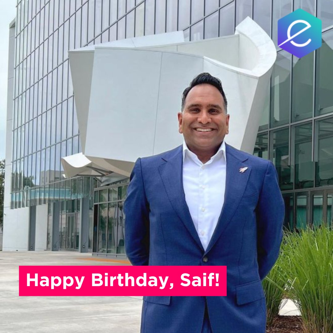 Please join us in wishing Saif Ishoof - Chair of the #eMergeAmericas Advisory Board, friend, partner and #Miami’s ultimate connector - a very happy birthday! Thank you for your leadership &amp; for always shining a light on #MiamiTech. 💫