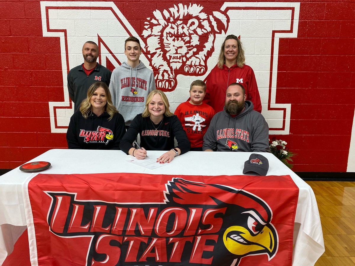 pughgrant's tweet photo. Marshall’s Adi Scott signs with Illinois State Track &amp; Field. https://t.co/sBgtlAjRBN