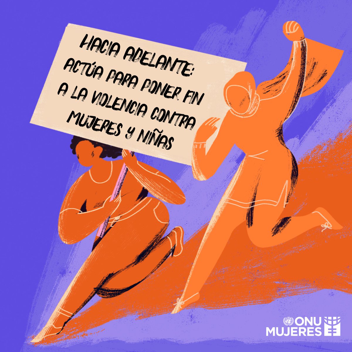 ONUMujeres's tweet photo. Cuando retroceden los derechos de las mujeres - Nosotras luchamos.
Cuando perpetran la violencia contra las mujeres y las niñas - Nosotras luchamos.
Cuando intentan silenciar nuestras voces – Nosotras luchamos 

🟠 #16Días #YaEsYa https://t.co/mgGD1FXrAK