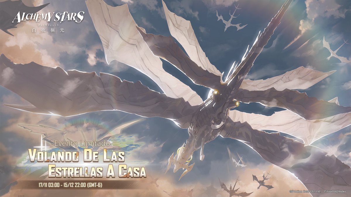 alchemystarslat's tweet photo. [Evento de tiempo limitado]

Cielo, tierra y sol... Hace mucho, mucho tiempo que no los veo.

Periodo del evento
17/11 09:00 - 15/12 04:00 (UTC+0)

#AlchemyStars #AlchemyStarsLATAM https://t.co/b19470wluK
