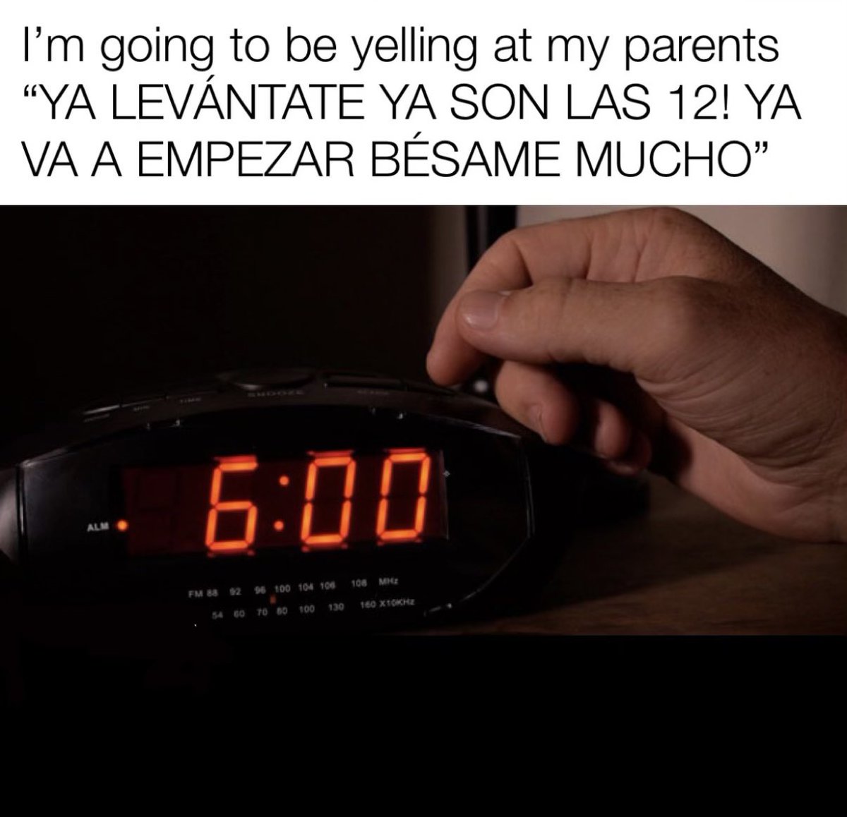 besamemuchofest's tweet photo. Setting my alarm ⏰❤️ https://t.co/wJqTzjO6nI