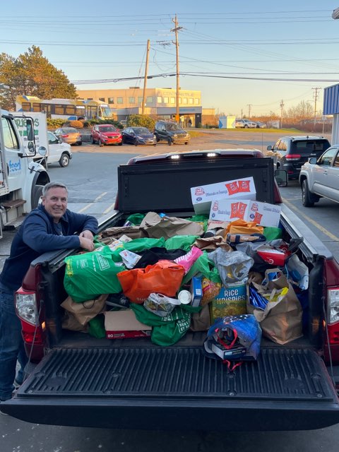 AskForMoreNS's tweet photo. This past weekend, we asked attendees of our client holiday event to bring a non-perishable food item for Feed NS. Our clients donated a whopping 458kg of food. That will feed 115 people this month! Thank you, from the bottom of our hearts, for your generosity. https://t.co/QkjI8dE5vB