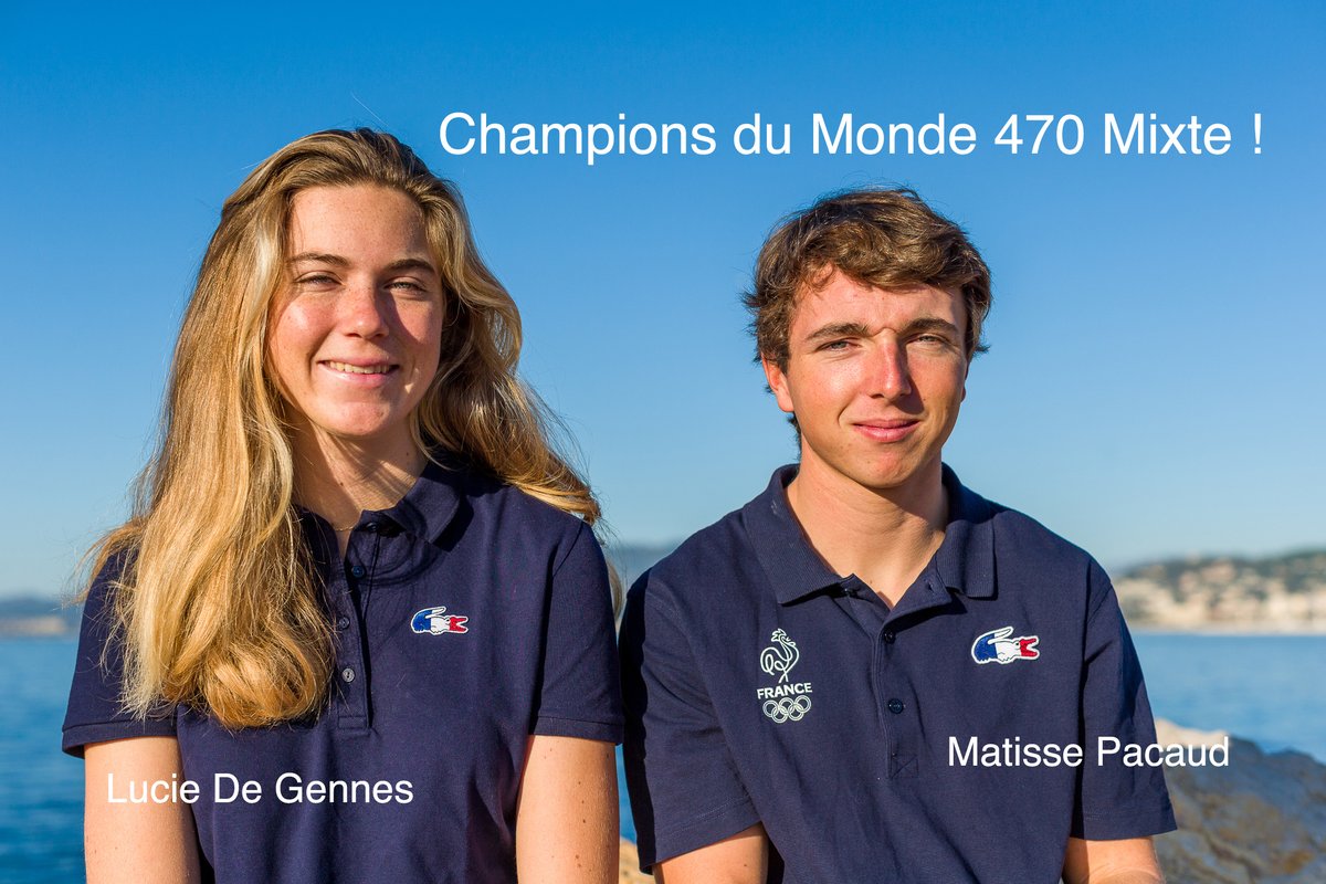 🏆 PRIX ESPOIR DE L'ANNÉE ‣ Lucie DE GENNES & Matisse PACAUD 🌟 Des performances déjà impressionantes et des carrières prometteuses pour ces deux jeunes espoirs de la FFVoile ! 🎉 @villecannes @CannesSports #MarinAnnée #FFVoile x.com/ffvoile/status…