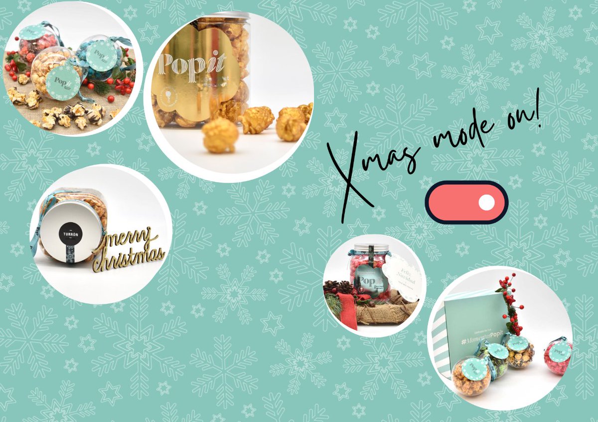 Vuelve a casa por Navidad nuestra Popit Xmas Collection 🤩🎄

Descubre nuestros productos navideños y la nueva 𝗣𝗼𝗽𝗶𝘁 𝗚𝗼𝗹𝗱𝗶𝗲𝘀, la estrella de las palomitas por méritos propios. Exclusiva, única y deliciosa, brilla sobre el resto.

🔗 Blog: popit.es/vuelve-a-casa-…