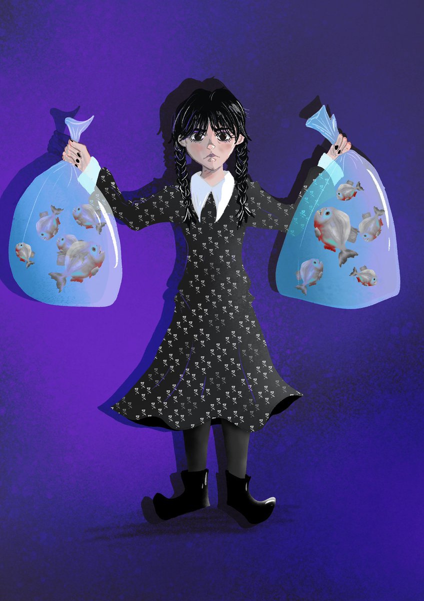 Ellbell_art's tweet photo. Wednesday Adams
#wednesdaynetflix #Wednesday #wednesdayaddams #art #Illumination #Procreate https://t.co/Gz73rem6Ed