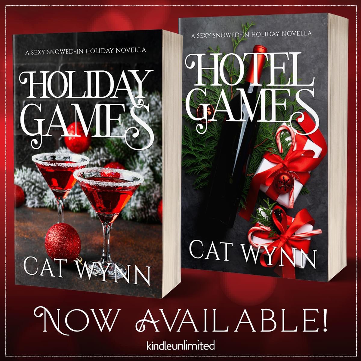 Looking for something to read this weekend?
Free in KU!
Holiday Games: mybook.to/holidaygames
Hotel Games: mybook.to/hotelgames