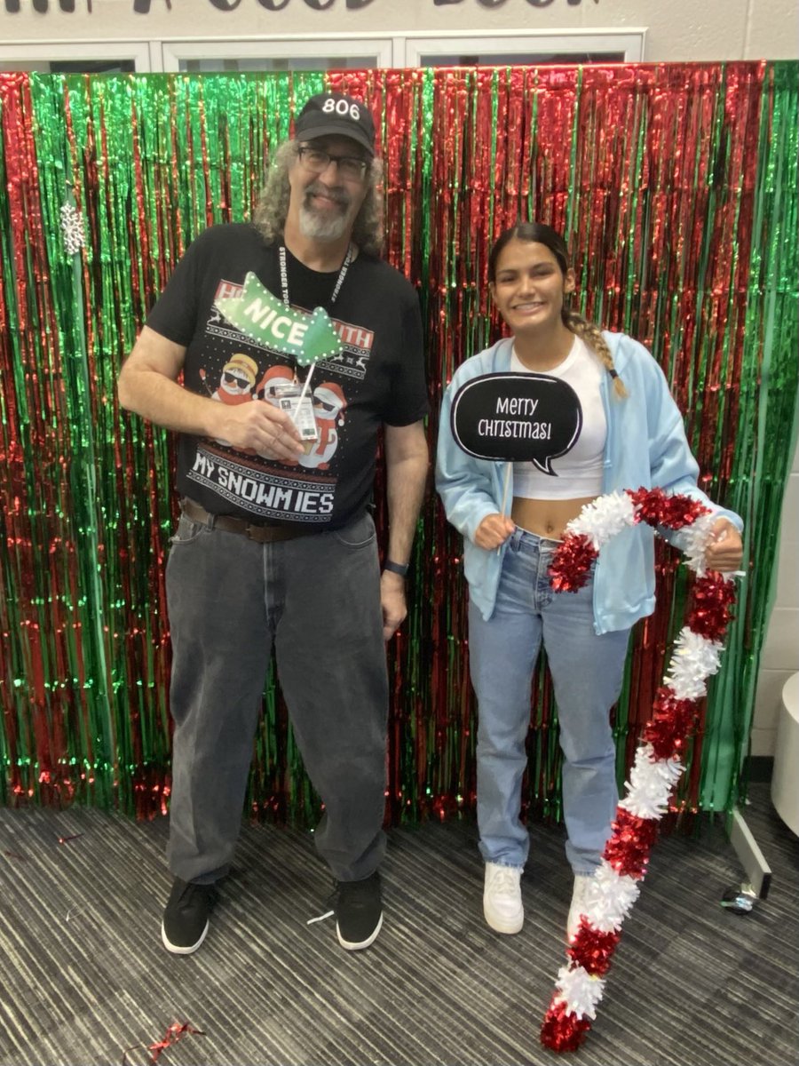 Stig Daniels (@mchs_av_teach) on Twitter photo It's Decemberrrrrr !!! Yeah library photo booth!! Thanks <a href="/emilymadrid04/">emily.madrid</a> for making the picture better!! #CreekHolidayBingo It's Decemberrrrrr !!! Yeah library photo booth!! Thanks <a href="/emilymadrid04/">emily.madrid</a> for making the picture better!! #CreekHolidayBingo