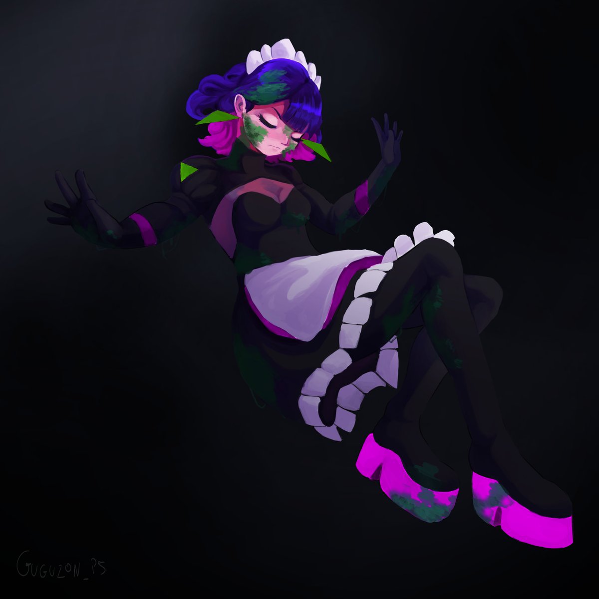 Guguzonps's tweet photo. eita poura  voltei dnv p-p

 fiz uma oc de um dos clipes da @zutomayo 

duas versões né pae https://t.co/HJVMO5P5Dm