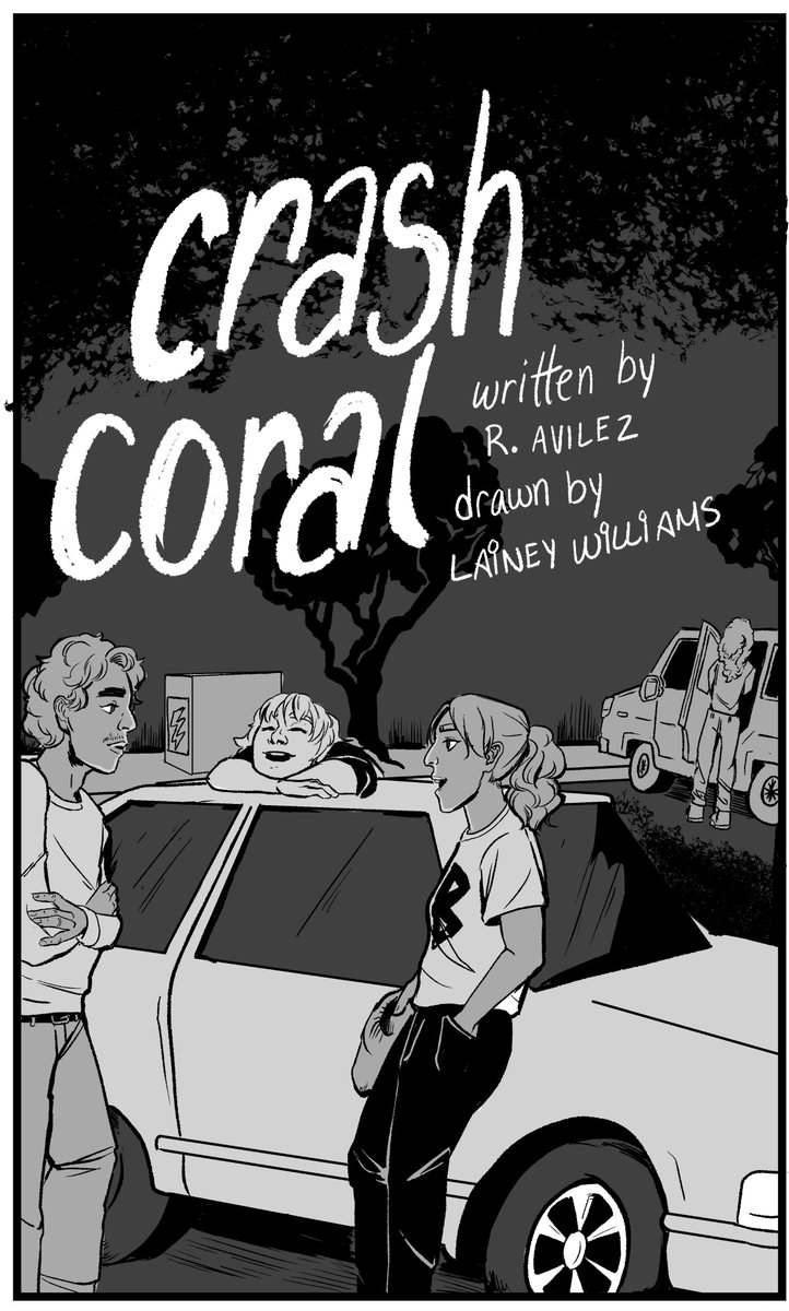 Split7InchComix's tweet photo. New pinned tweet!

Hello! My name is Randall Avilez and I'm a comic writer. I'm currently working on a web comic called Crash Coral with @endless_swords and a digital cyberpunk thriller comic with @esoterrors .
You can find my work and contact info here
https://t.co/aHWjrwlqap https://t.co/iCPjZRPNue