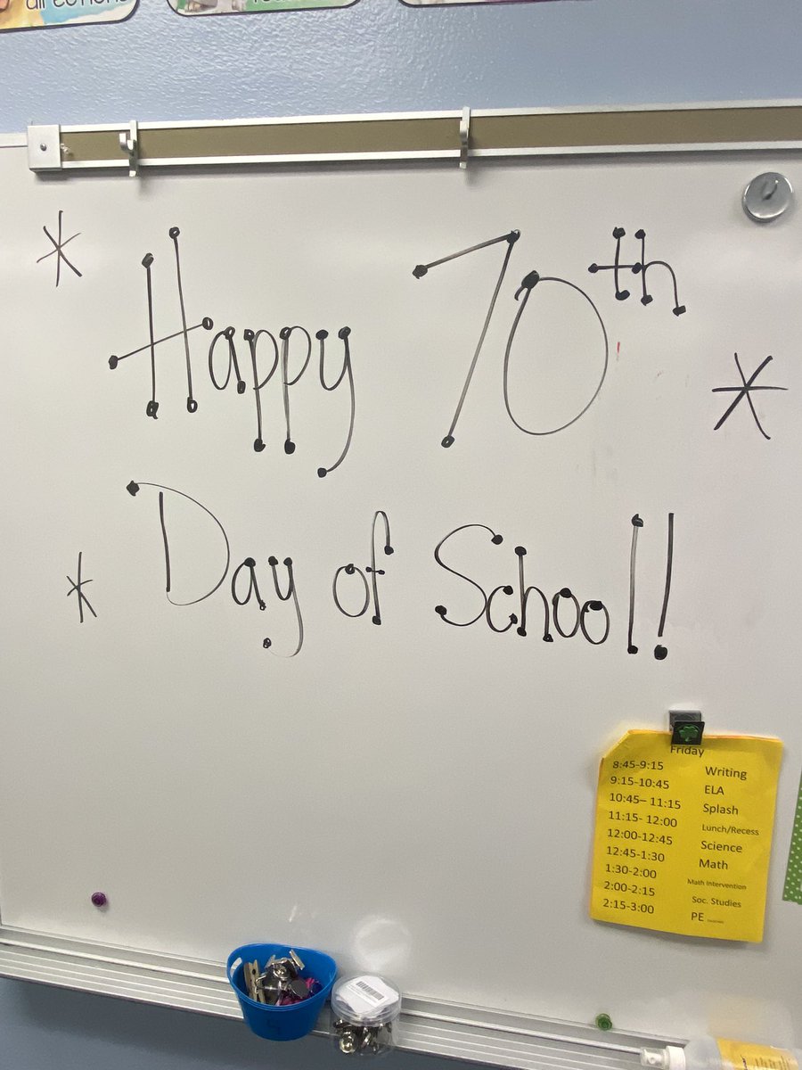 HannahMM66's tweet photo. Feelin groovy on the 70th day of school! Brought the 70’s to 3rd grade! We used context clues to solve the meaning of some pretty far out phrases from the 70’s, lava lamps and solved some slammin’ multiplication and division problems! It was a great day! @ElemSybelia @Rebe_jebes https://t.co/4iHRTJ9WAd