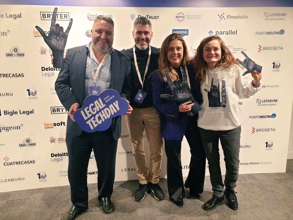 Inkieto5's tweet photo. 🟣 Esta semana algunos de nuestros inkietos participaron en el #LegalTechDay organizado por nuestra compañera @laurafauq y @jmfcomas.
¡Enhorabuena por el éxito! 🌟 https://t.co/XUcl6REr1m