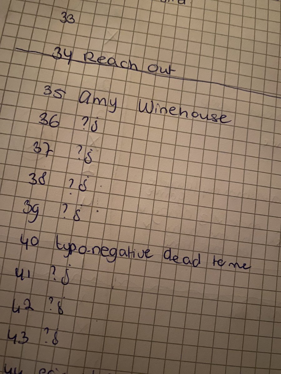 windspriteotje's tweet photo. Ik vond dat Type o Negative - Dead Again bij vraag 40 ook wel kon qua kleurstelling. #top2000agogo #top2000pubquiz @Top2000agogoNTR https://t.co/tPd95ljCop