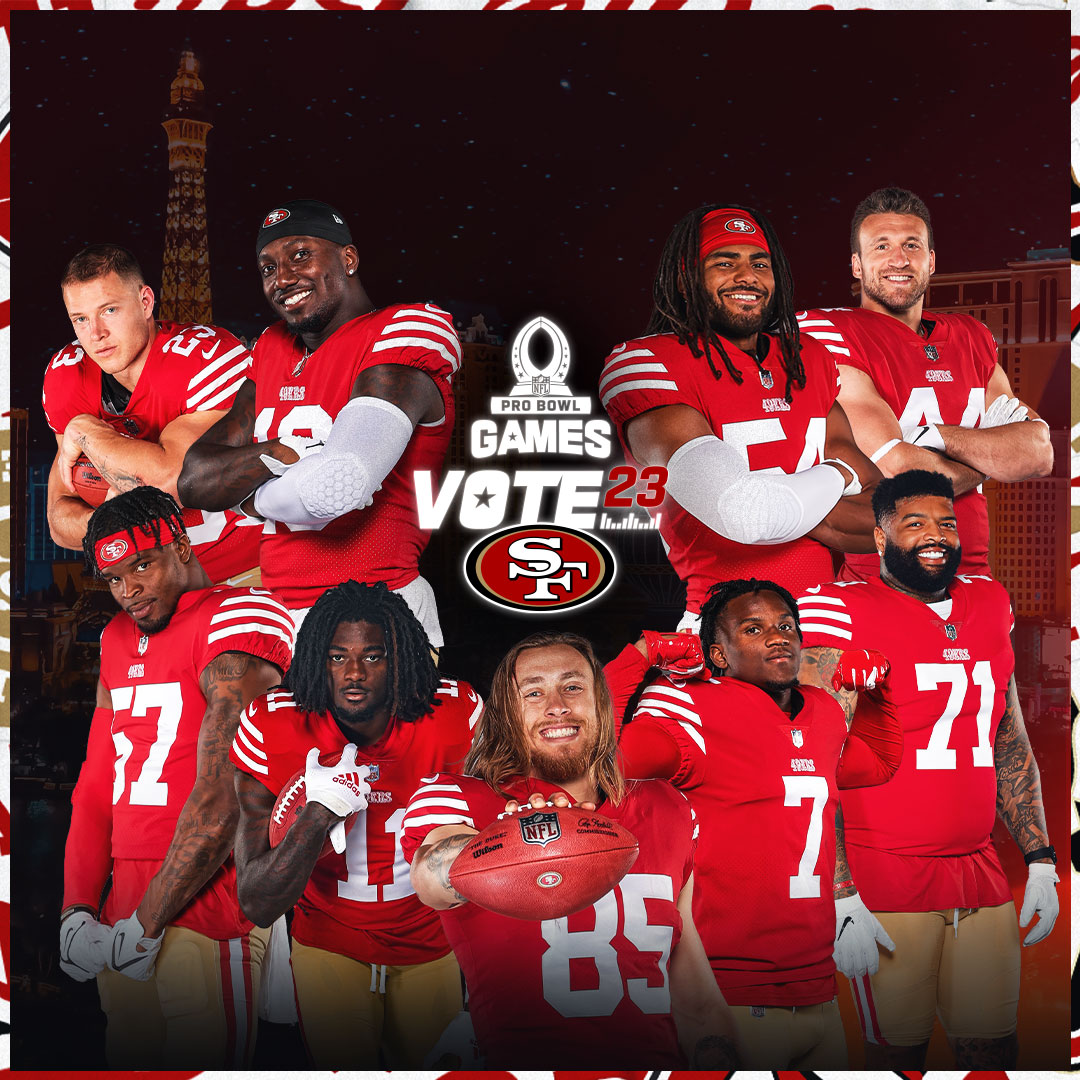 49ers's tweet image. #ProBowlVote Christian McCaffrey

@CMC_22