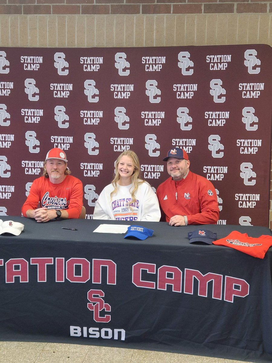 Chris Goodfred (@coachchris_ncp) on Twitter photo Signing Day!
Mak Woodall 2023 C/3rd signed to continue her education and softball career at Chattanooga State. <a href="/makwoodall14/">Makenzie Woodall “Mak”</a> <a href="/CS_Tigers_SB/">Chattanooga State Softball</a> Signing Day!
Mak Woodall 2023 C/3rd signed to continue her education and softball career at Chattanooga State. <a href="/makwoodall14/">Makenzie Woodall “Mak”</a> <a href="/CS_Tigers_SB/">Chattanooga State Softball</a>