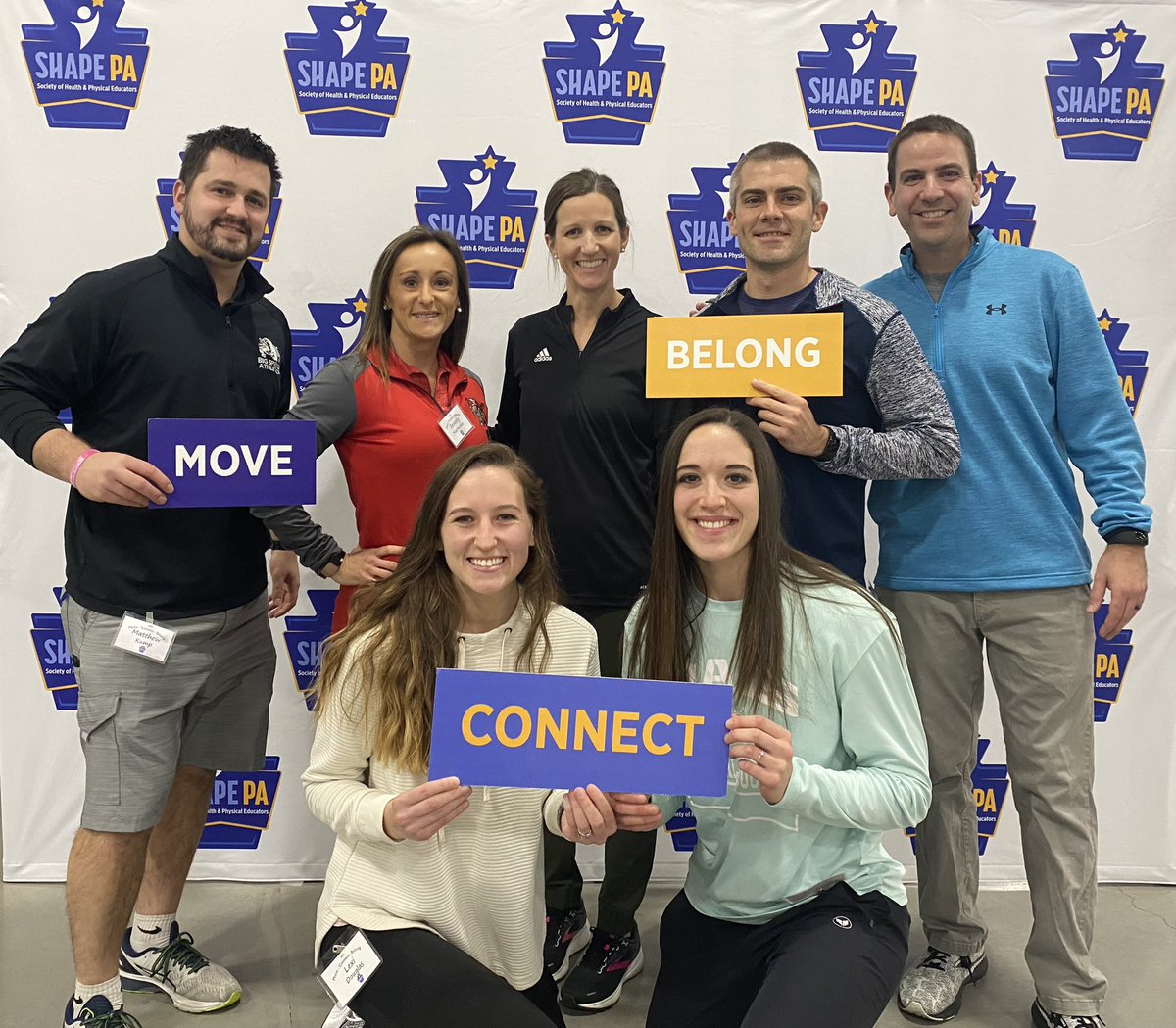 Another great <a href="/SHAPE_PA/">SHAPE PA</a> conference! #moveconnectbelong #SHAPEPA2022