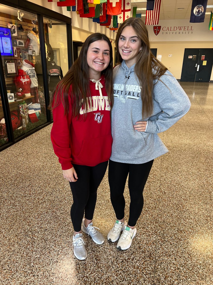 Makenzie Cowburn (@makenziecowburn) on Twitter photo Thank you to Coach Johnson and Caldwell University for a great visit today. Great to get on campus and learn more about the school and softball program. Also, great to see <a href="/O_kennedy8/">Olivia Kennedy</a>
- a special place in my heart for this forever Raider! ♥️ Thank you to Coach Johnson and Caldwell University for a great visit today. Great to get on campus and learn more about the school and softball program. Also, great to see <a href="/O_kennedy8/">Olivia Kennedy</a>
- a special place in my heart for this forever Raider! ♥️