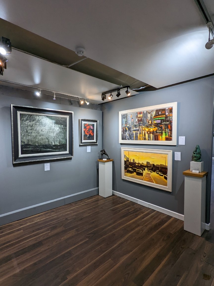 CollectArtLymm's tweet photo. The gallery is looking stunning right now. We have a few new paintings on the walls and several pieces from your favourite artists such as #GeoffreyKey, #TheodoreMajor, #DavidHockney, #BenKelly, #FredYates, #JohnBellamy, and lots more!

Come and visit us! #lymm https://t.co/BcaSQA1giK