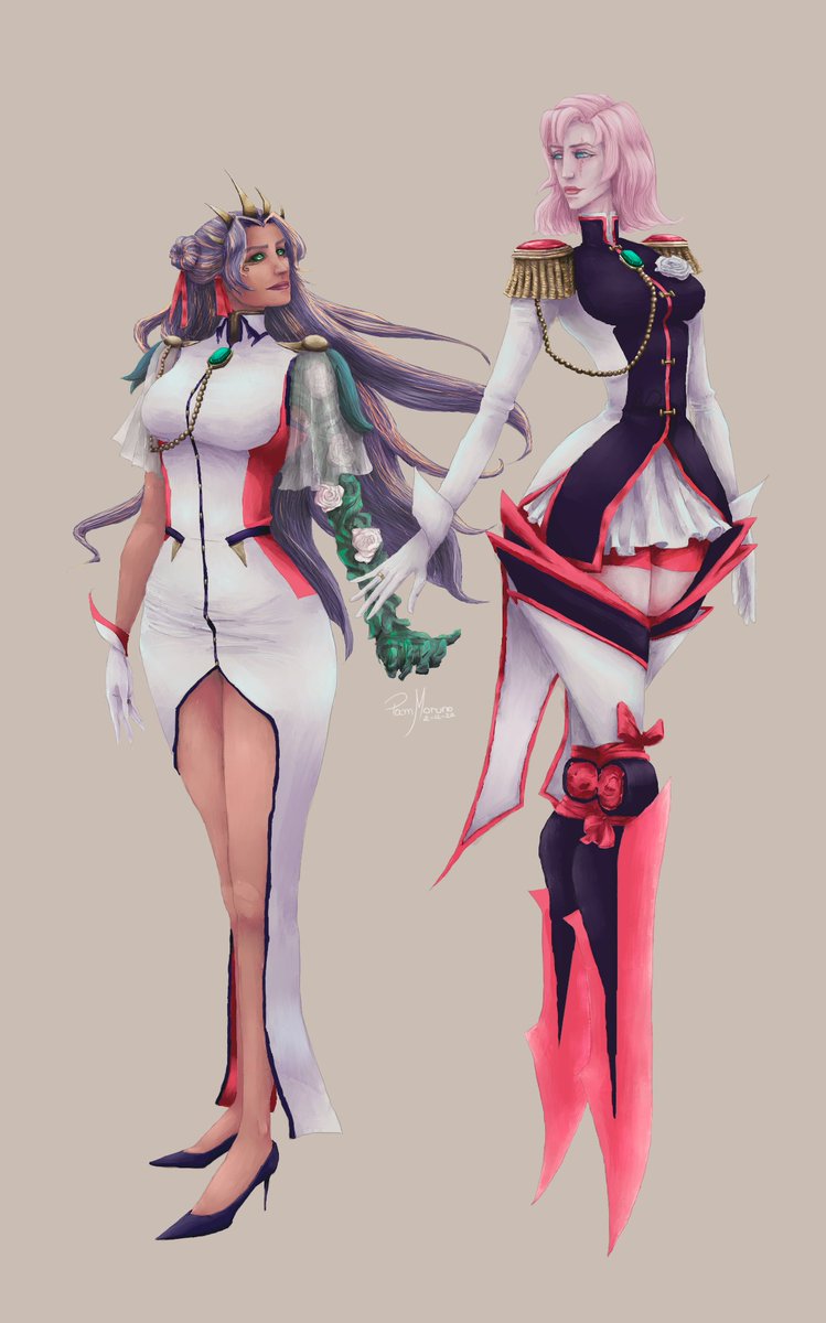 Skins for Ranata Glasc and Camille inspired by Anthy and Utena.
Blame my mind.
#LeagueOfLegends #LeagueOfLegendsFanArt #ArtofLegends #creadoresdelollatam #lolskins #leagueoflesbians #RenataGlasc #Camille #Utena