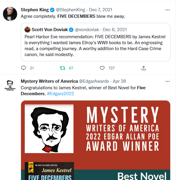 James Kestrel tweet media