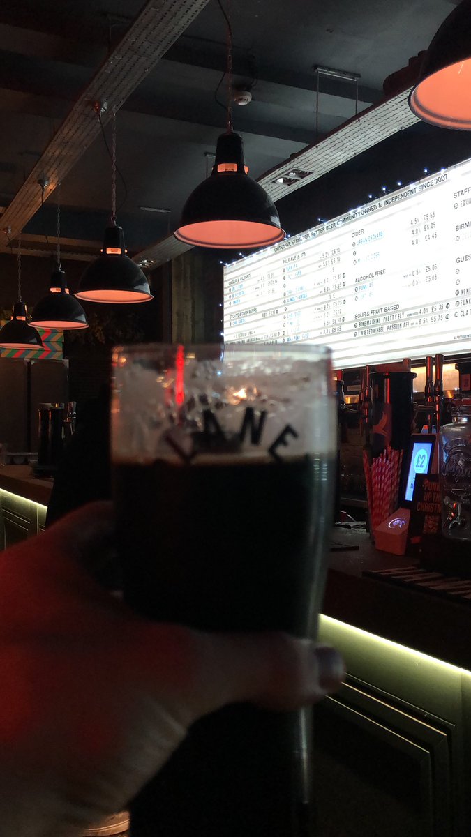 chaguejones's tweet photo. @petercrouch @Chris_Stark @PeterCrouchPod Word of the Laout in Birmingham Brewdog not spread yet, however I have assured the bar staff itโs only a matter of time before they know. #LetsGetLaout https://t.co/MNUsjJZ4lx