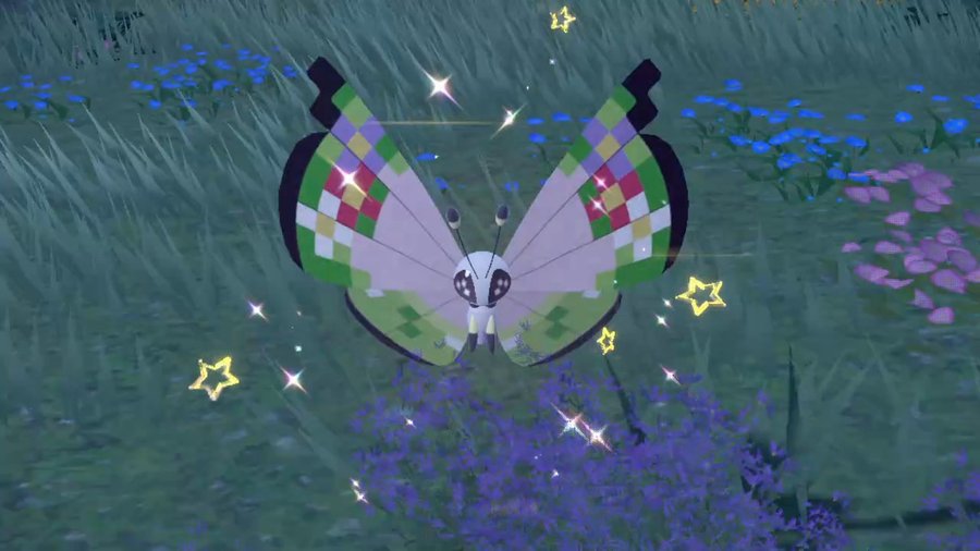 ポケモン スカーレット バイオレット ビビヨンはファンシーな模様のみ 他のフォルム入手方法は