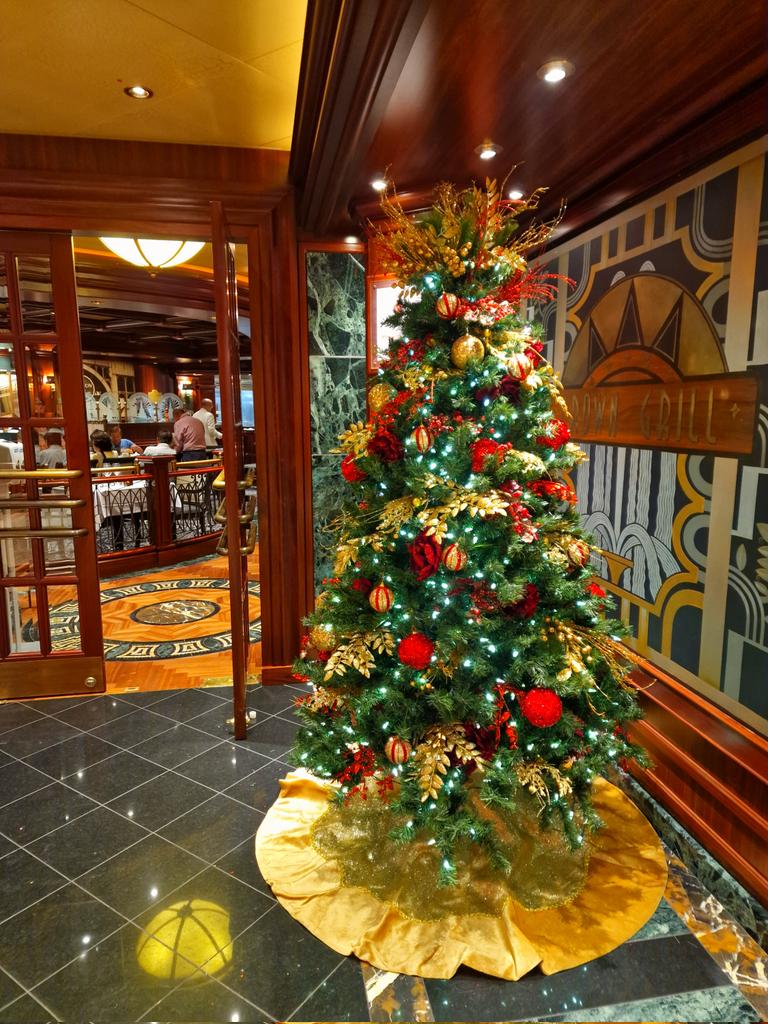 It's beginning to look a lot like Christmas 🎄🎉🎶🎶🎶 #emeraldprincess #princesscruises #Christmas 😍