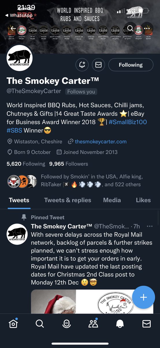 Holy moly we need 35 more followers to draw this comp on my timeline. Let’s make some one win a cracking Xmas gift!

If you see this tweet Retweet it!