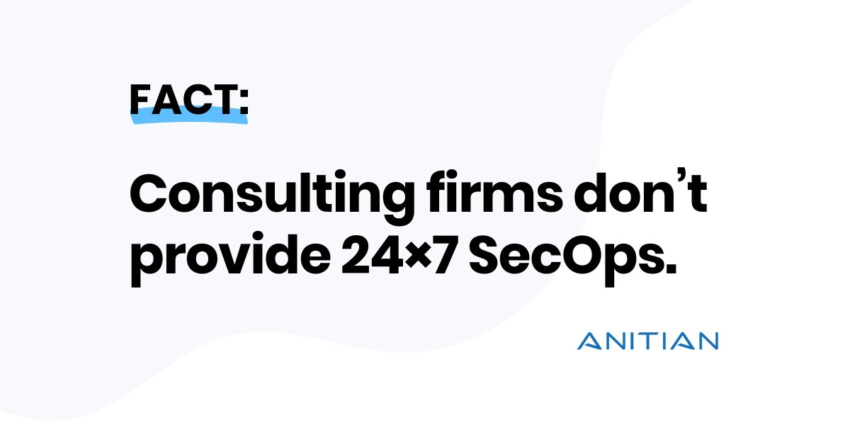 AnitianSecurity's tweet image. 🔐  FACT: Compliance isn't finished when the audit is complete. Maintaining your #FedRAMPATO requires 24x7 #ConMon. See how Anitian's #SecOps experts can help you stay secure and compliant. ✔️  bit.ly/3FoFdBk #CyberSecurity #ContinuousMonitoring