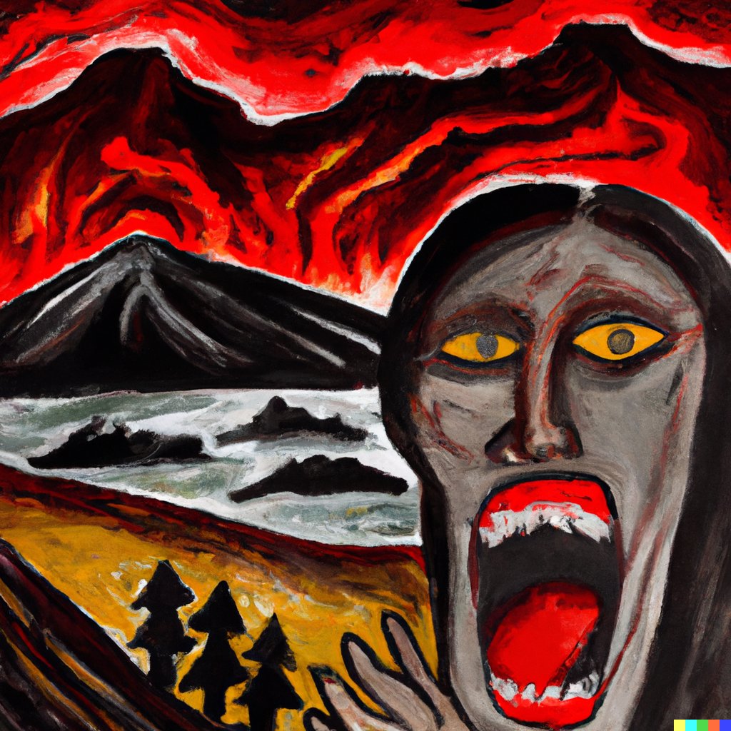 dtarda's tweet photo. "El grito" de Munch (bueno...) https://t.co/xcMqmb7NF7