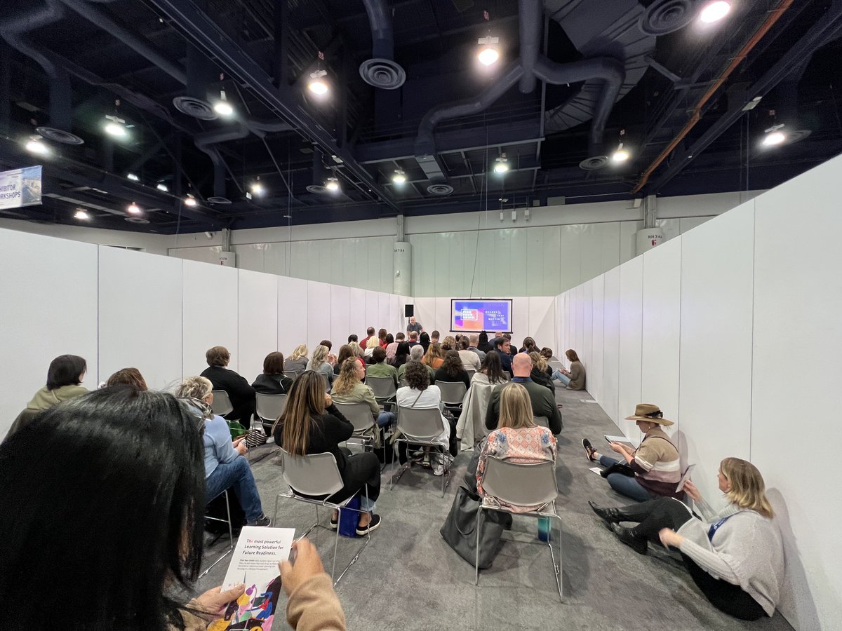 findyourgrind's tweet photo. Day 2 in full swing @actecareertech1 😌 Full house at our workshop today!

We will be at booth 145 the whole day if you want to come say hello! 

#VISIONCTE22 #CTE #CareerTechEd #EdTech https://t.co/v6rKMhPWZE