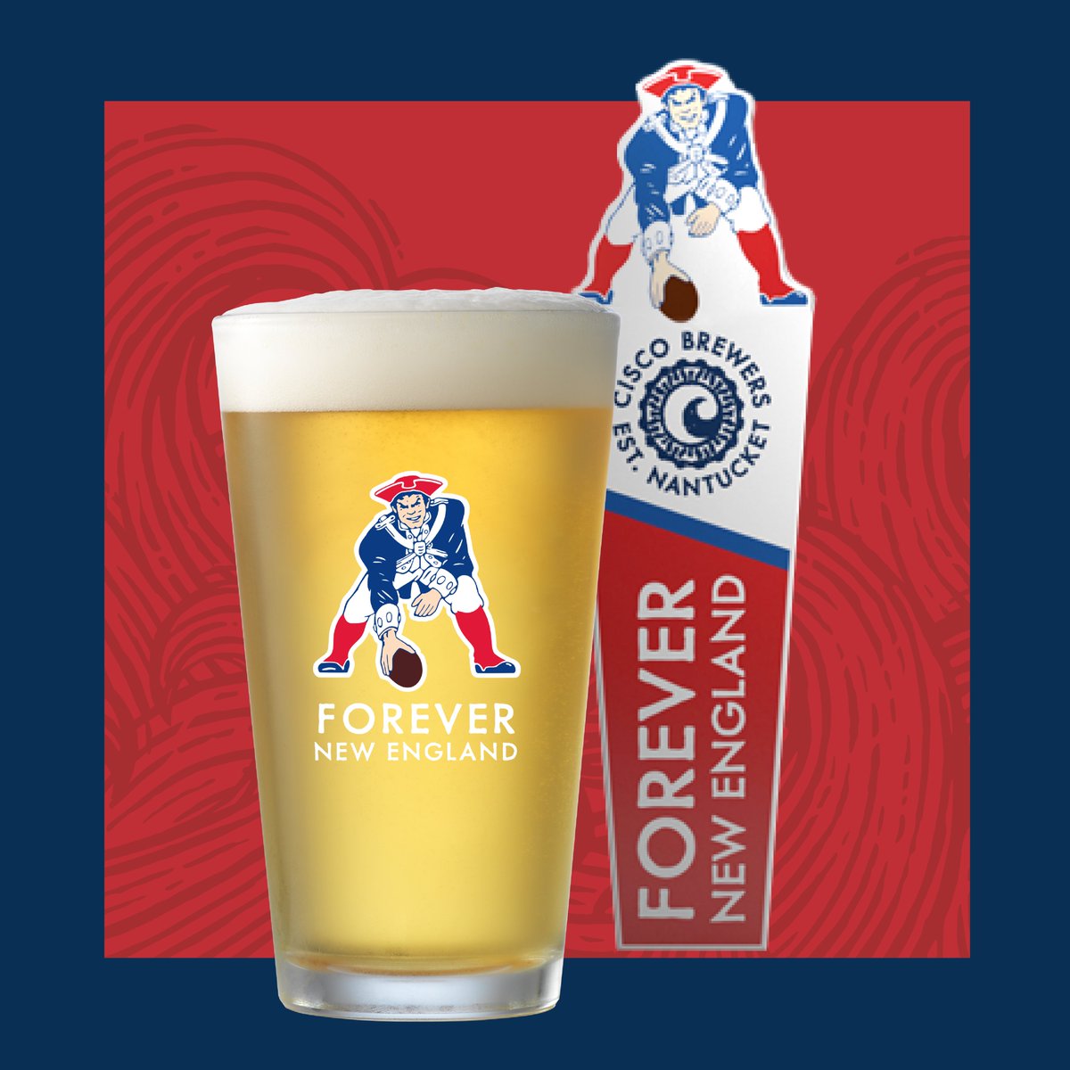 99restaurants's tweet photo. Catch today's game at the bar with an ice-cold @CiscoBrewers Forever New England Gameday IPA and 6.99 Apps. #FootballFrenzy https://t.co/ixGGSDYKu9