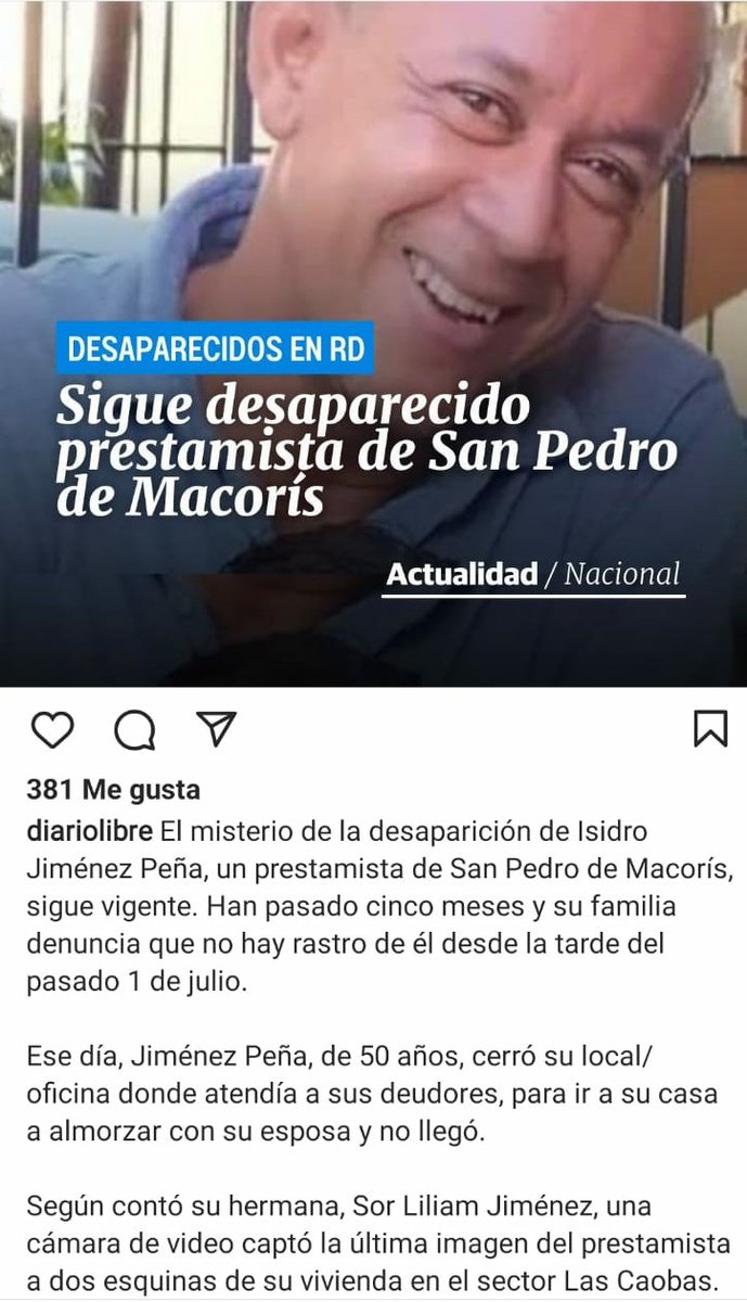 RodelynC's tweet photo. Rt 😢 ayuda por favor,este caso parece no importa 😭 @pesqueiradiego @PoliciaRD @LauraMarieGz @IrisBibiana @raquelarbaje @SusanaGautreau @JEDonastorg @nuriapiera @DesaparecidosR @JaimeRinconRD @SIN24Horas @AliciaOrtegah @blanchi07 @Pao_Glez01 @ENMariasela @orlandojorgev https://t.co/SsYZ1wrt4M