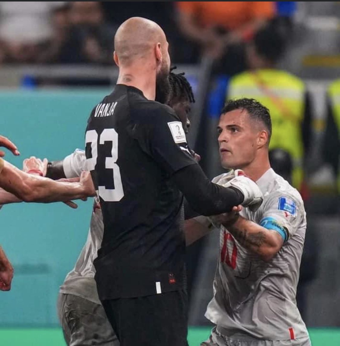 kuddati's tweet photo. being scared? nah its not in their DNA 🇦🇱🦅 https://t.co/Gxro8K1EBq