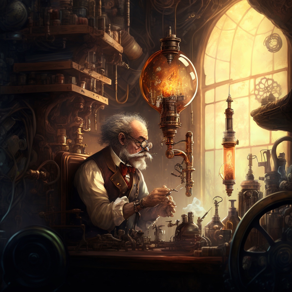 infinityEngines's tweet image. In the workshop of a time lord 
#aiArt inspired by the books of The Infinity Engines.

 #art #artoftheday #vintage #digitalart  #steampunk #darkartist #darkart #gothic #fantasy #scifi #sciencefictionart  #workshop #creativity #craft  #time #horology #watchcollector
