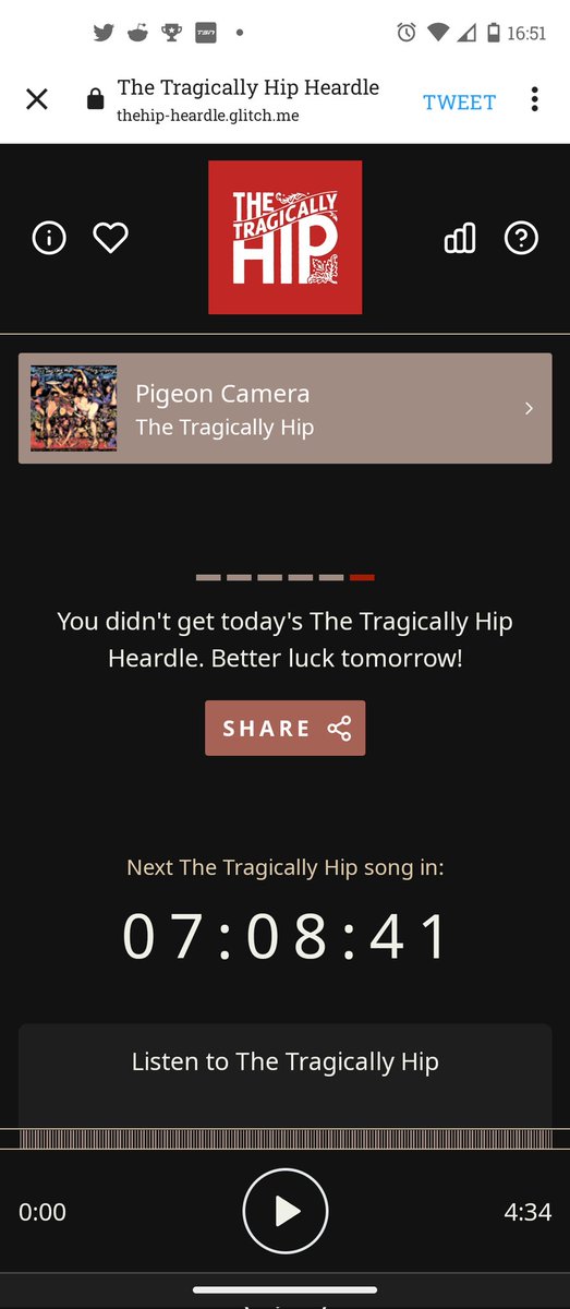 ShaneKilburn's tweet photo. @thehipofficial Uhoh, I might not get any of these #hipheardle @thehipofficial https://t.co/1siSGVNSL0
