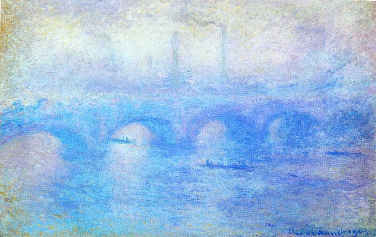 impression_ists's tweet photo. Claude Monet - Waterloo Bridge https://t.co/WW3kWEECp0