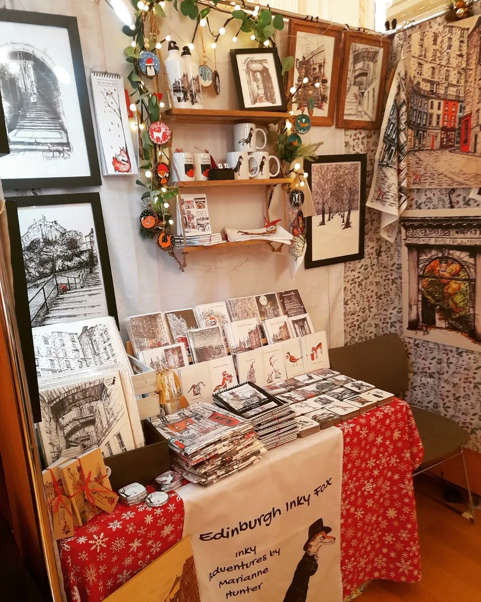 EdinburghFoxInk's tweet image. I'm all set up at the gorgeous Assembly Rooms in the Ball Room. Swing by if you are in town. Soooo much to see here! Really lovely 😍 @3d2devents
Maybe see you tomorrow!!! #Christmas #edinburghchristmas #assemblyroomsedinburgh #Edinburgh #urbanfox #localartists