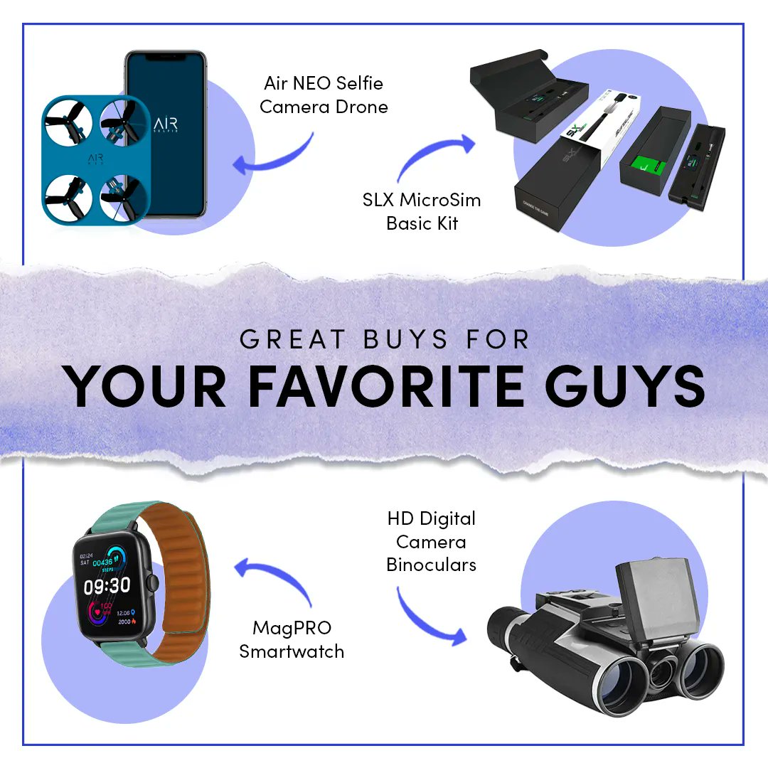 Let's hear it for the boys! 🙆‍♂️ Get the special guy in your life a great gift this holiday season, like an electric scooter, heated jacket, and more 🎁 buff.ly/3Eu5Q5U