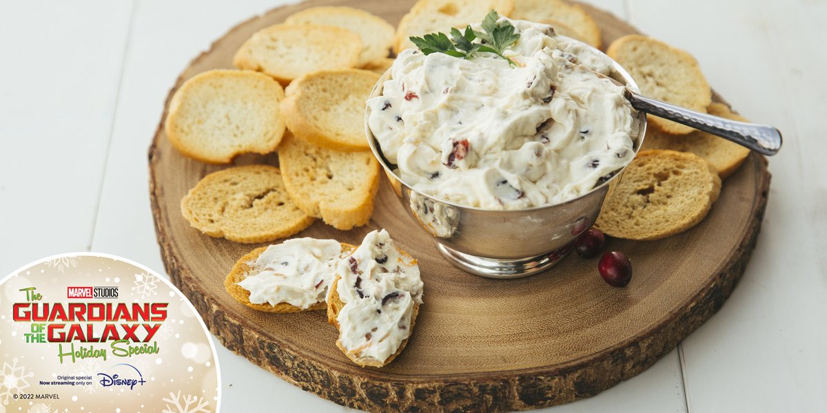 This Cranberry, Orange, Walnut &amp; Goat Cheese Dip recipe is a great addition to any gathering!​

Be sure to pick up Navel oranges at your local grocery store today and stream Marvel Studios’ “The Guardians of the Galaxy Holiday Special,” only on Disney+. bit.ly/3XL7pp2