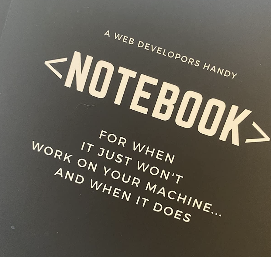 TyphaneyBdev's tweet photo. If you're looking to get a gift for the developers in your life this year I made a fun note book. Mostly a blank canvas for coding notes and a couple laughs.

#webdevelopment #developergifts
#womenwhocode
#girlswhocode
#web3dev

https://t.co/h5o71XgohI https://t.co/yPMiu8EClD