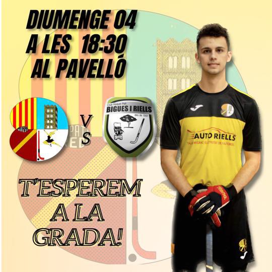 🟡T’ESPEREM A LA GRADA⚫️

🥈CPBREDA 2n amb 16 punts
🥉CHP BIGUES I RIELLS 3r amb 15 punts #clubpatíbreda #somhibreda #viulhoquei #seguimcreixentseguimaprenent

Partit important per seguir mantenint la 2na posició de la lliga