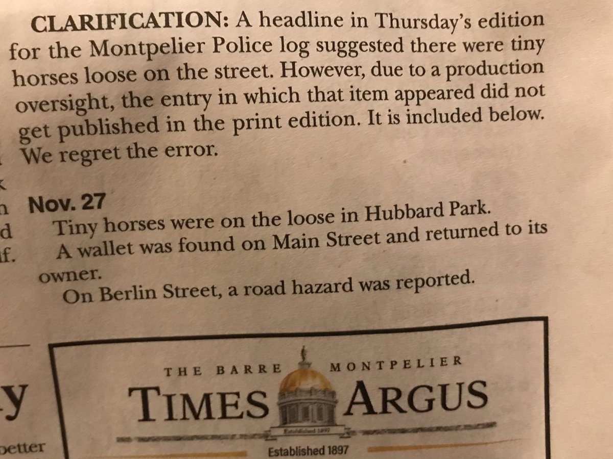 I do love local news: