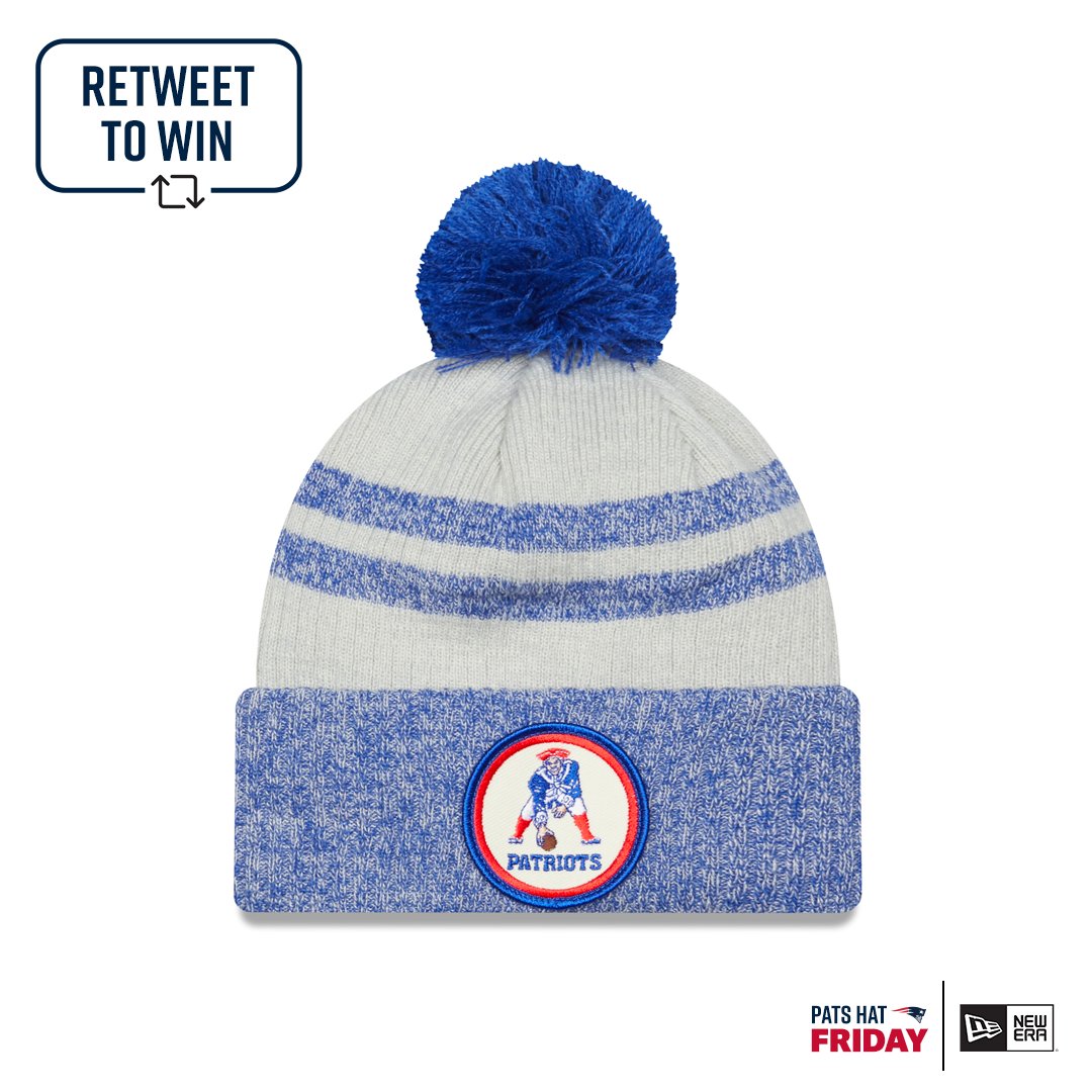New England Patriots (@patriots) on Twitter photo Get ready for the winter weather.
RT for a chance to win this #PatsHatFriday <a href="/NewEraCap/">New Era Cap</a>.
Rules: bit.ly/3uliz6k Get ready for the winter weather.
RT for a chance to win this #PatsHatFriday <a href="/NewEraCap/">New Era Cap</a>.
Rules: bit.ly/3uliz6k