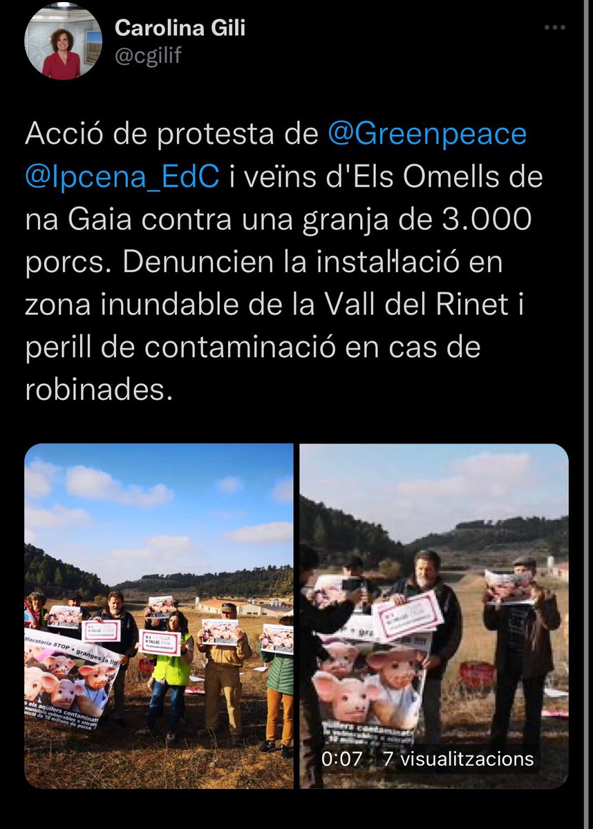GerardPanades's tweet photo. I una altra vegada hem de sortir en defensa d'informacions falses i no contrastades.
1. El titular de @tv3cat parla de macrogranja: no ho som (a mi ja m'agradaria).
2. Zona inundable: Tenim un projecte d'inundabilitat aprovat per ACA i CHE. https://t.co/jOlBjjzRU5