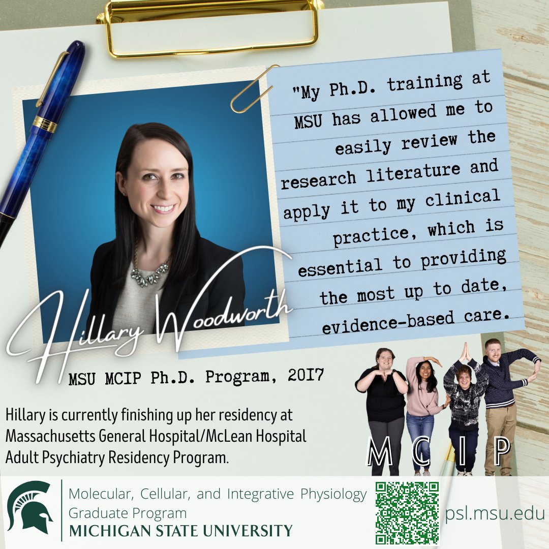 Grads from our MCIP Ph.D. program go into different career fields within the research, clinical, and educational arenas. Apply today! Deadline is 12-5
#msuMCIP #molecular #cellular #integratedphysiology #physiology #msupsl #GradSchool #graduateprogram #phd #research #phdcandidate