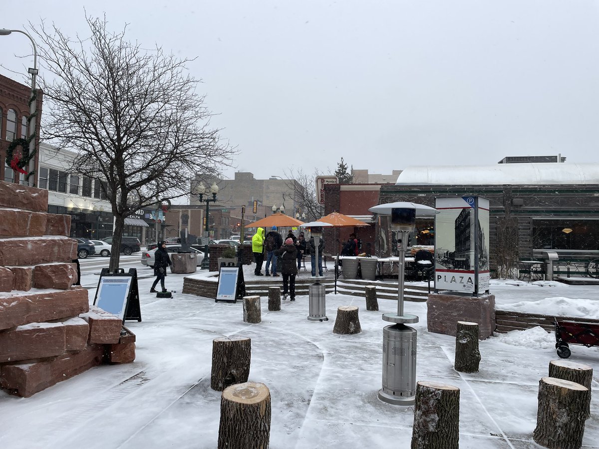 Fun winter place making activation happening right now in <a href="/dtsiouxfalls/">Downtown Sioux Falls</a> thanks to <a href="/AARPSD/">AARP South Dakota</a> and <a href="/880Cities/">8 80 Cities</a> Come down and join us for some amazing hot cocoa, coffee and s’mores!