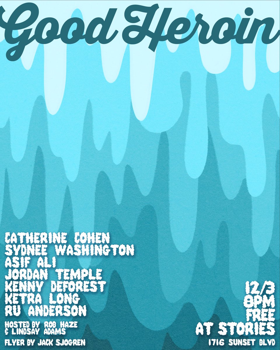 ice cold lineup tomorrow w/ @catcohen @Justsydnyc @jordyploy @KennyDeForest @OfficiallyKetra @ru_on_the_web ❄️
